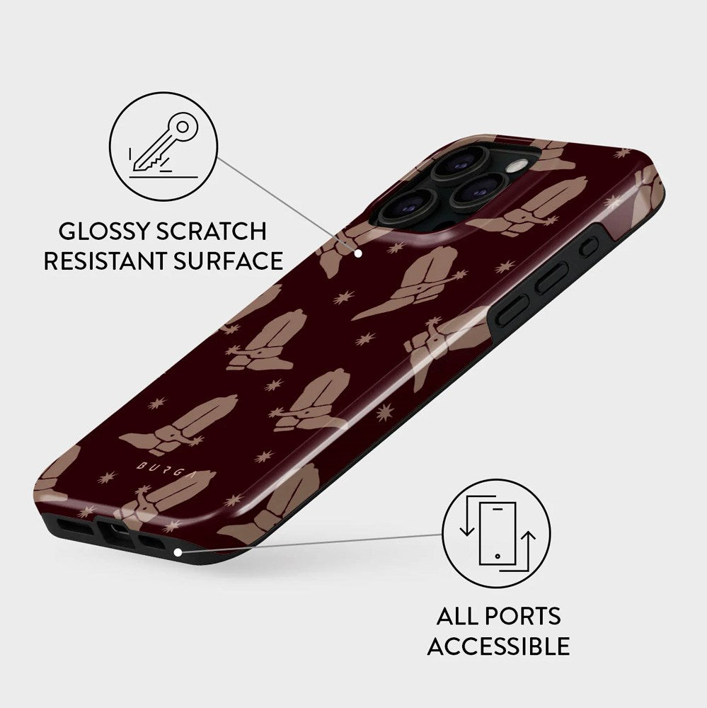 Burga iPhone 15 Pro Tough Fashion Deksel - Howdy