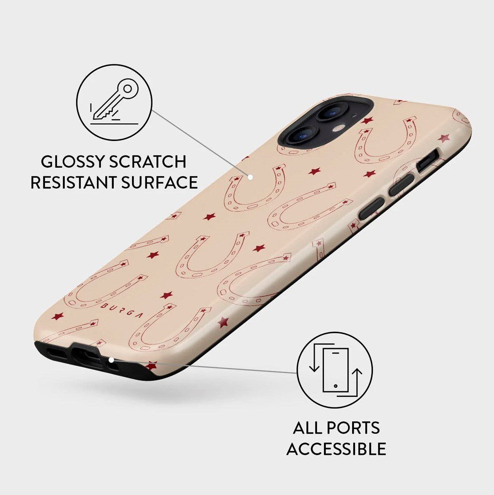 Burga iPhone 12 / 12 Pro Tough Fashion Deksel - Lucky Charm