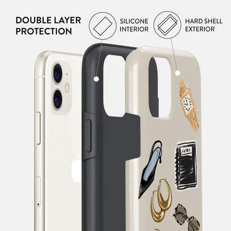 Burga iPhone 11 Tough Fashion Deksel - Boss Babe