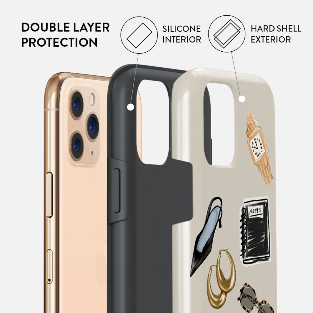 Burga iPhone 11 Pro Tough Fashion Deksel - Boss Babe