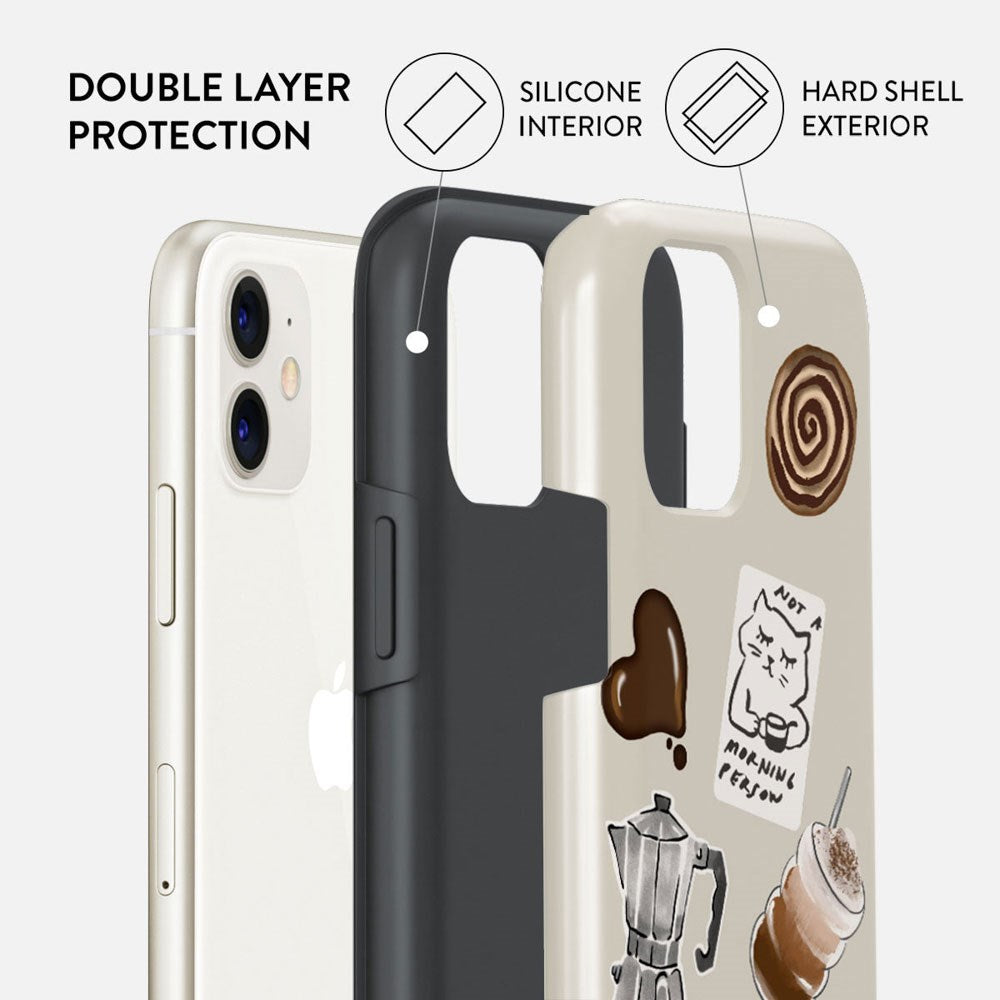 Burga iPhone 11 Tough Fashion Deksel - Oat Milk Please