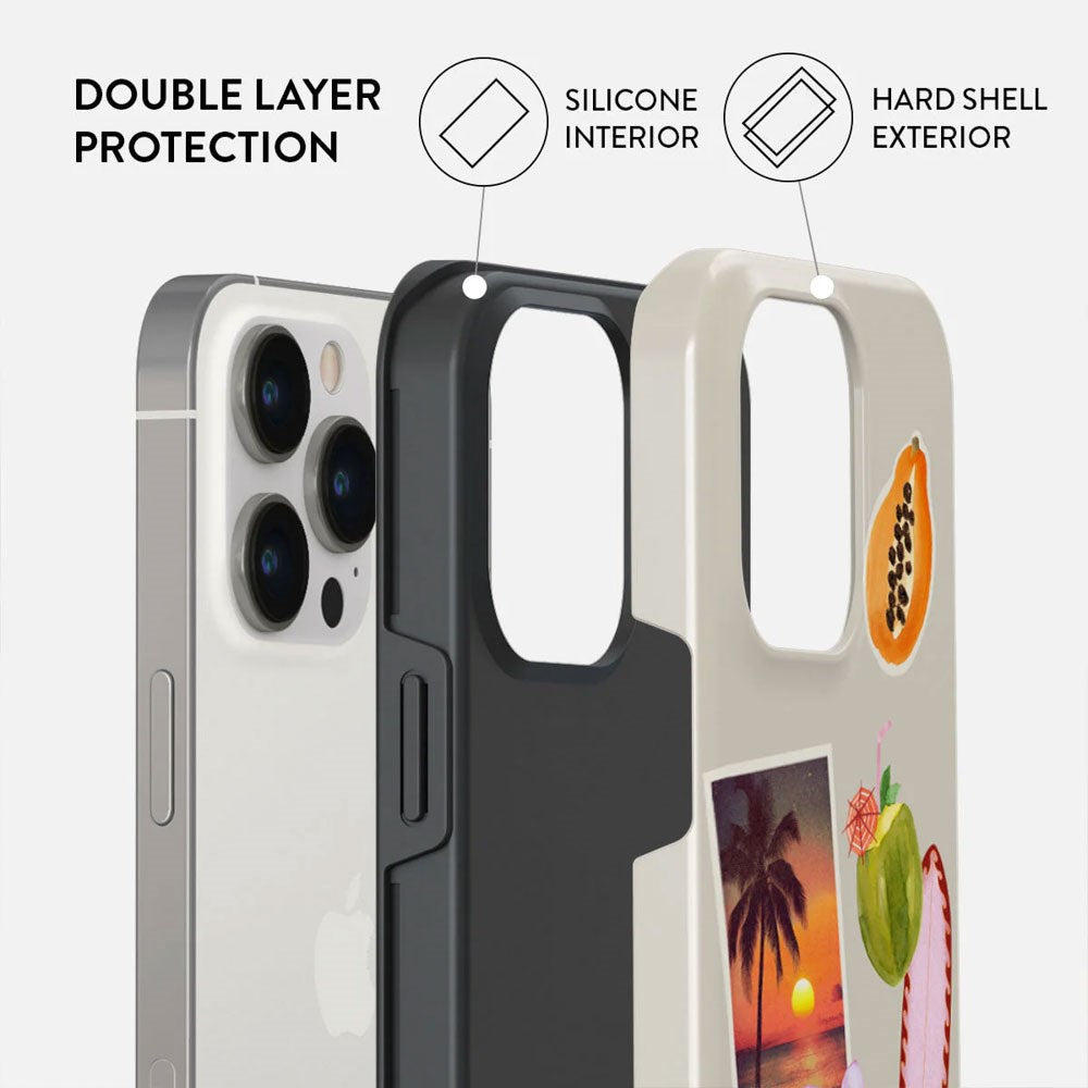 Burga iPhone 14 Pro Tough Fashion Deksel - Sun Chaser