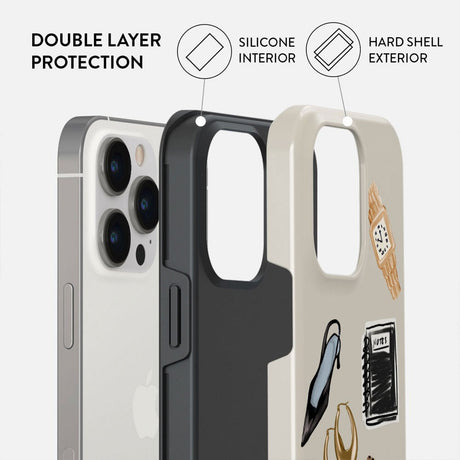 Burga iPhone 13 Pro Tough Fashion Deksel - Boss Babe