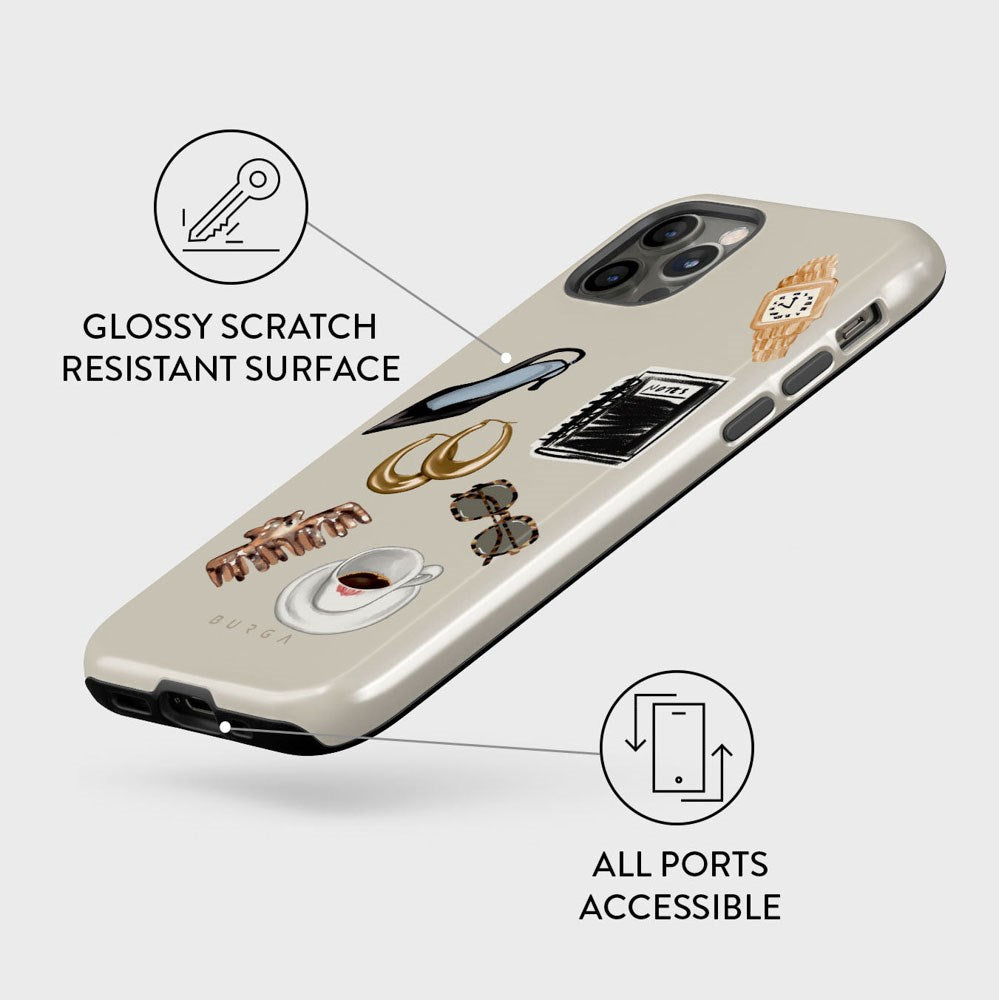 Burga iPhone 12 / 12 Pro Tough Fashion Deksel - Boss Babe