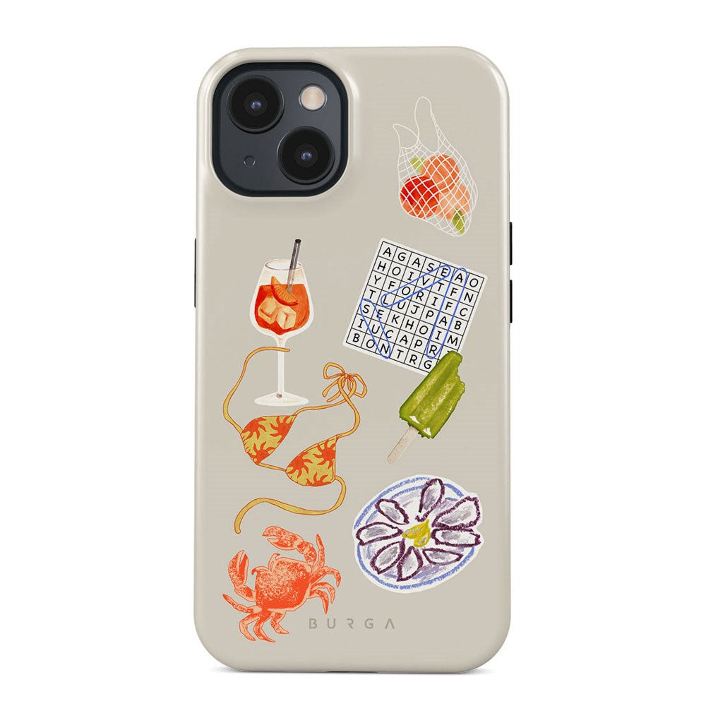 Burga iPhone 14 Tough Fashion Deksel - Seaside Muse