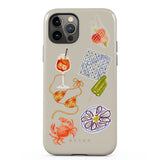 Burga iPhone 12 / 12 Pro Tough Fashion Deksel - Seaside Muse