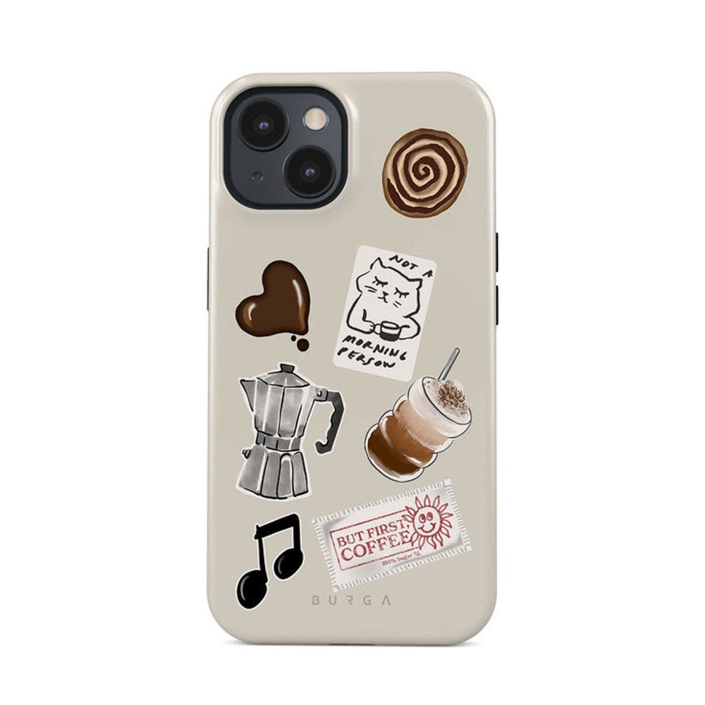 Burga iPhone 15 Tough Fashion Deksel - Oat Milk Please