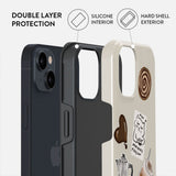 Burga iPhone 15 Tough Fashion Deksel - Oat Milk Please