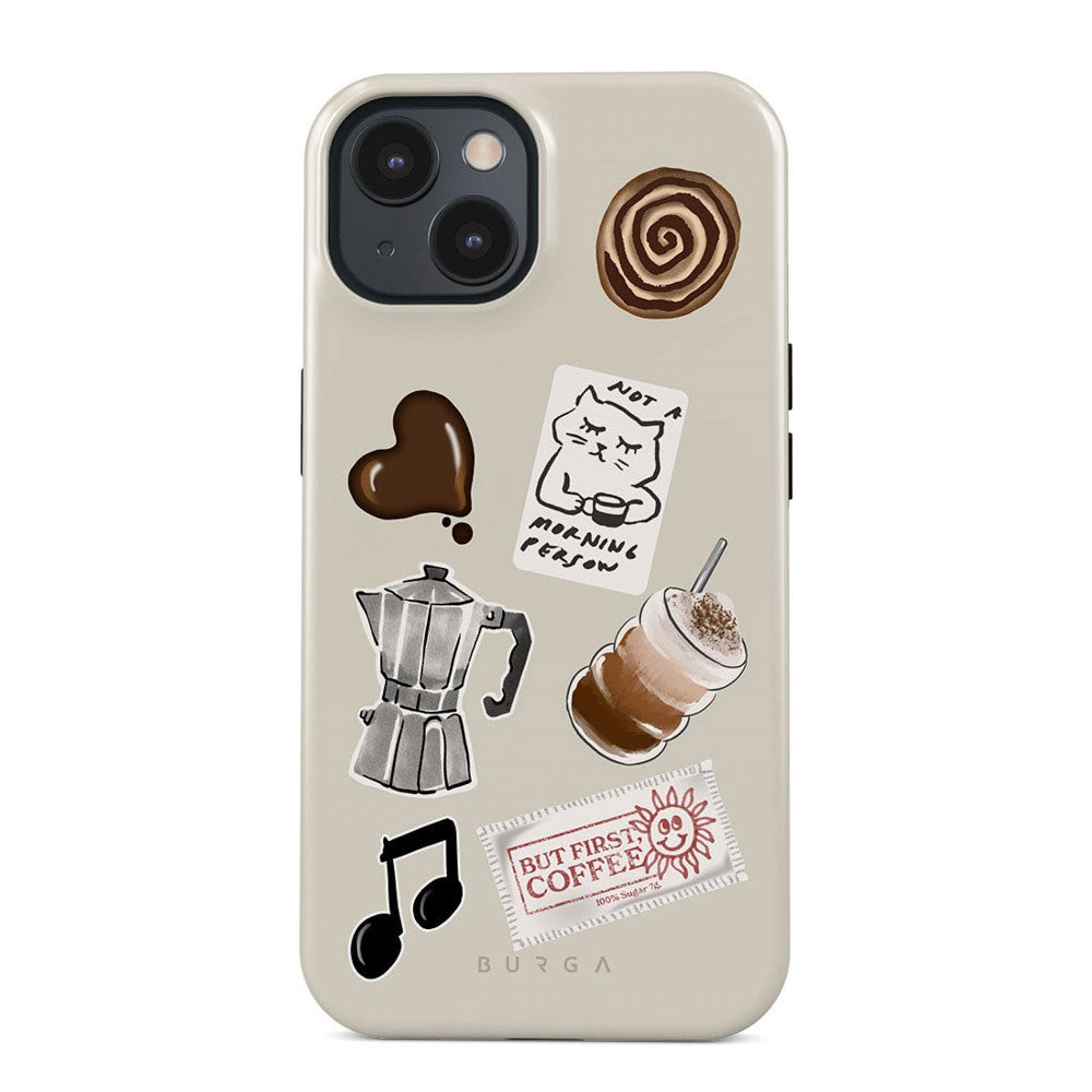 Burga iPhone 15 Tough Fashion Deksel - Oat Milk Please