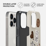 Burga iPhone 13 Pro Tough Fashion Deksel - Oat Milk Please