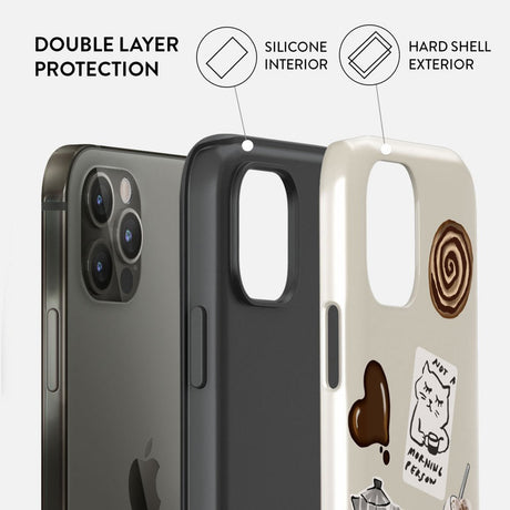 Burga iPhone 12 / 12 Pro Tough Fashion Deksel - Oat Milk Please