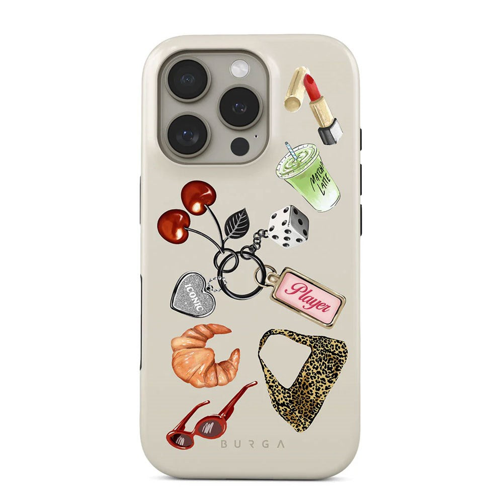 Burga iPhone 16 Pro Tough Fashion Deksel - It Girl
