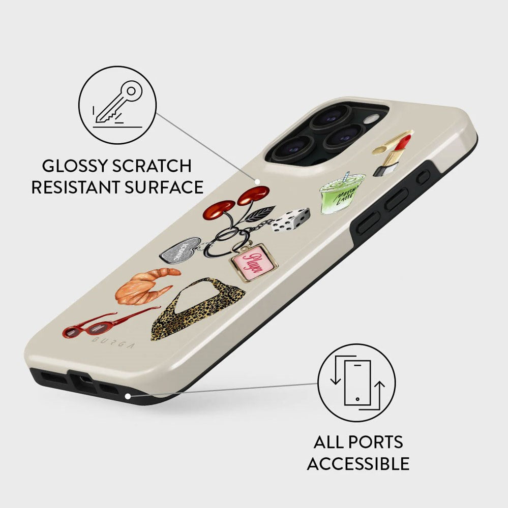 Burga iPhone 15 Pro Tough Fashion Deksel - It Girl