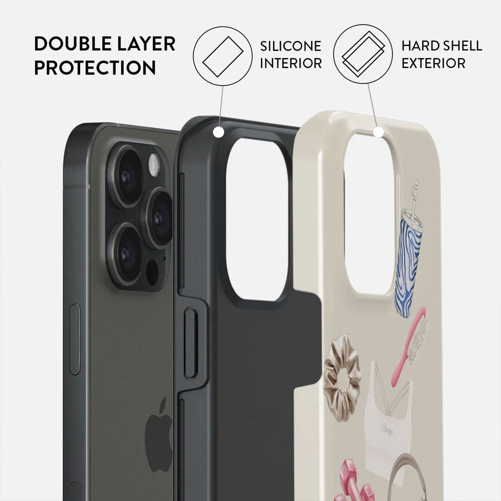 Burga iPhone 15 Pro Tough Fashion Deksel - 5AM Club