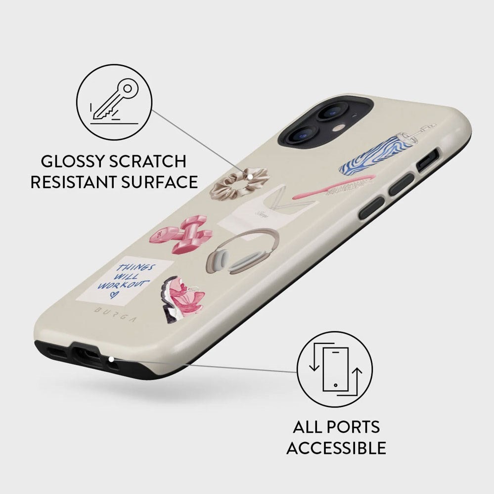 Burga iPhone 12 / 12 Pro Tough Fashion Deksel - 5AM Club