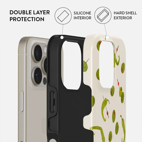 Burga iPhone 16 Pro Tough Fashion Deksel - Aperitivo