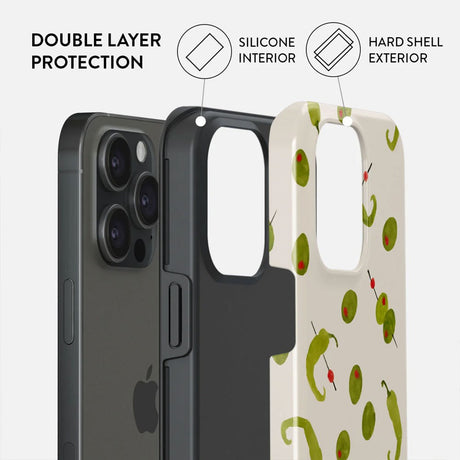 Burga iPhone 15 Pro Tough Fashion Deksel - Aperitivo