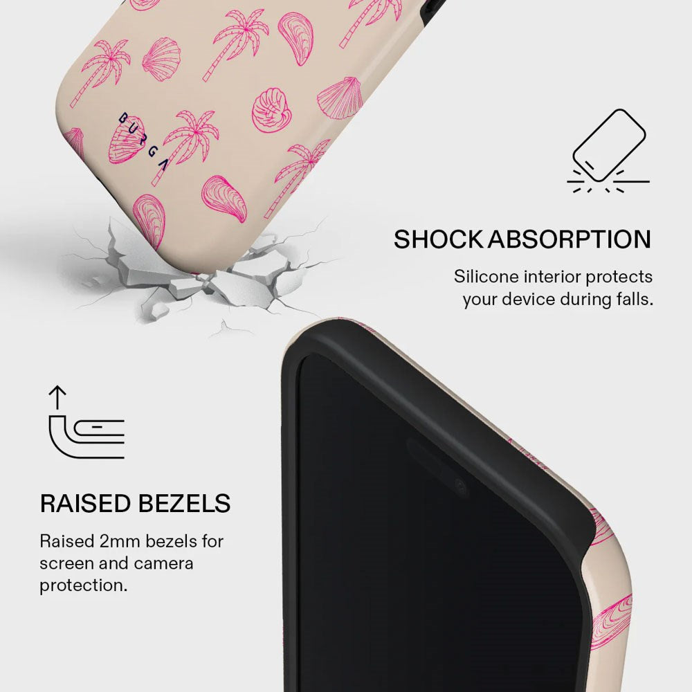 Burga iPhone Air Tough Fashion Deksel - MagSafe Kompatibel - Beach Please