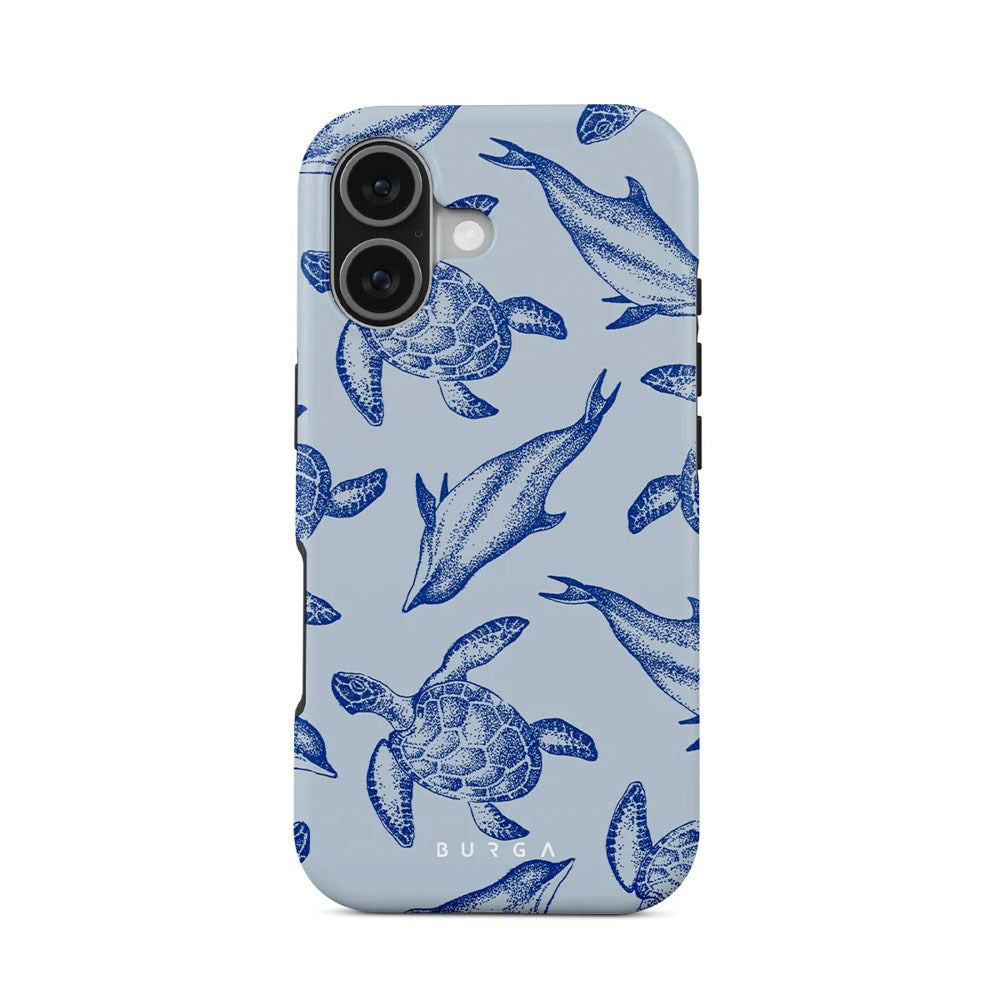 Burga iPhone 17 Tough Fashion Deksel - MagSafe Kompatibel - Aquatic Dance
