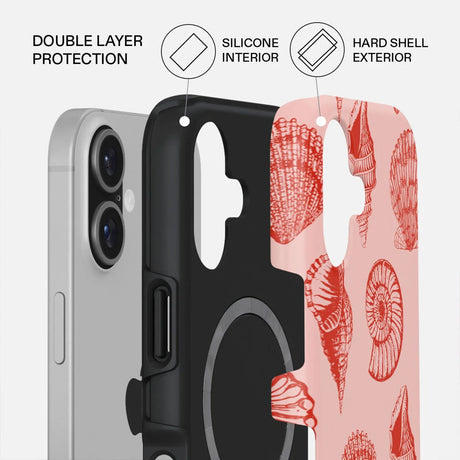 Burga iPhone 17 Tough Fashion Deksel - MagSafe Kompatibel - Coastal Treasure