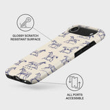 Burga iPhone Air Tough Fashion Deksel - MagSafe Kompatibel - Derby Race