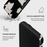 Burga iPhone 17 Tough Fashion Deksel - MagSafe Kompatibel - Achromatic