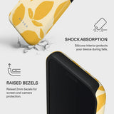 Burga iPhone 17 Pro Tough Fashion Deksel - MagSafe Kompatibel - Lemon Tart
