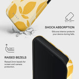 Burga iPhone 17 Pro Max Tough Fashion Deksel - MagSafe Kompatibel - Lemon Tart