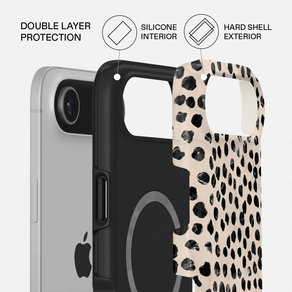 Burga iPhone Air Tough Fashion Deksel - MagSafe Kompatibel - Almond Latte