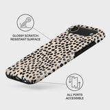 Burga iPhone Air Tough Fashion Deksel - MagSafe Kompatibel - Almond Latte