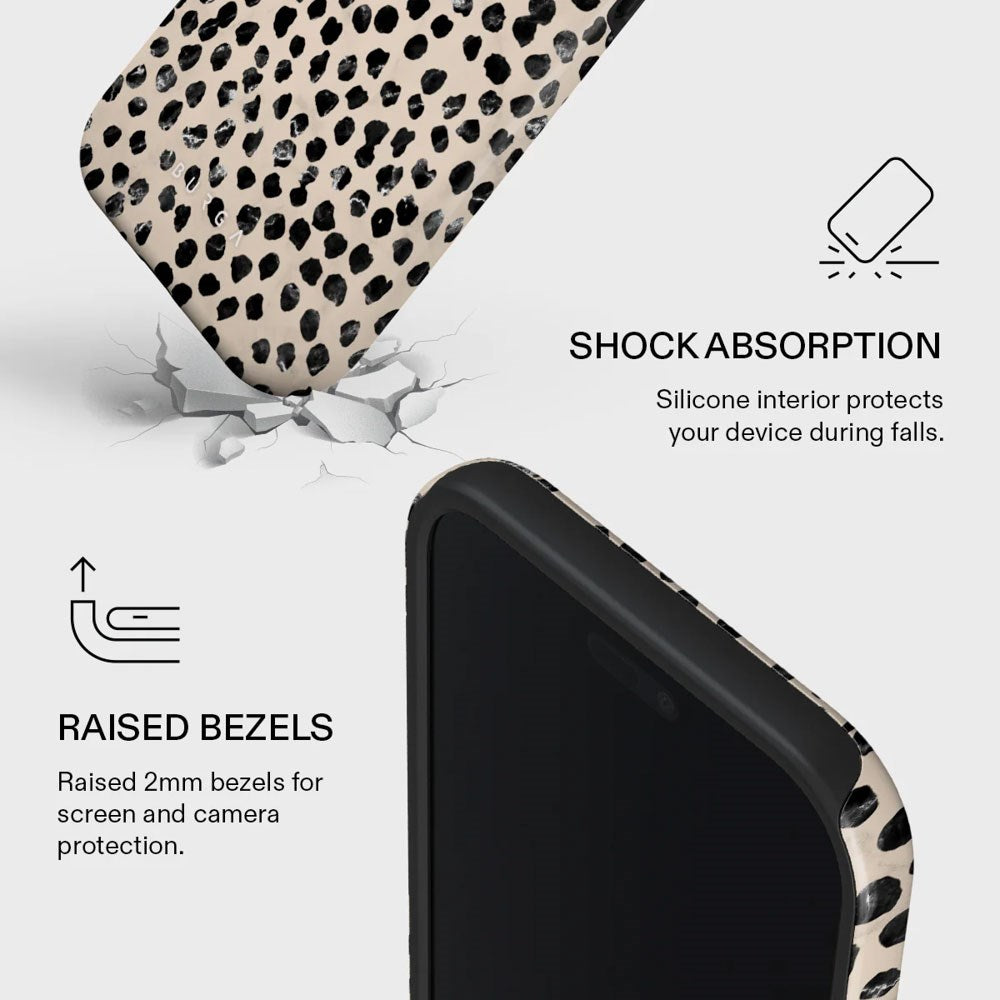 Burga iPhone Air Tough Fashion Deksel - MagSafe Kompatibel - Almond Latte