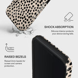 Burga iPhone 17 Pro Max Tough Fashion Deksel - MagSafe Kompatibel - Almond Latte