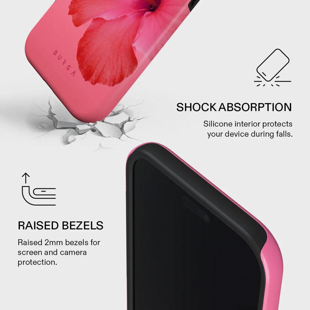 Burga iPhone Air Tough Fashion Deksel - MagSafe Kompatibel - Island Girl