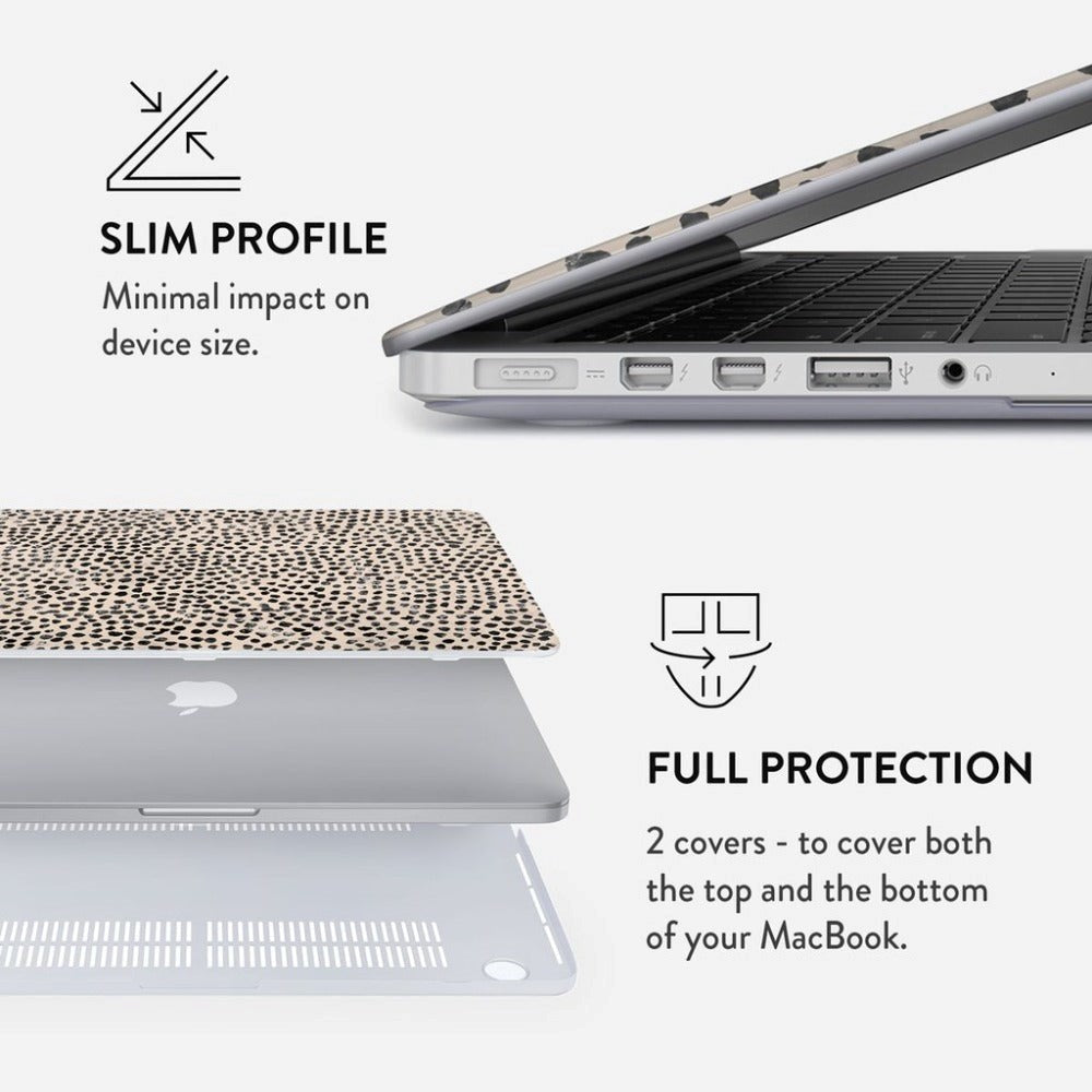 Burga Macbook Pro 16 Fashion Deksel - Almond Latte