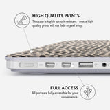 Burga Macbook Pro 16 M1/M2/M3 (2021-2023) Fashion Cover - Almond Latte