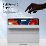 ESR iPad Pro 12.9" (2022 / 2021 / 2020) Rebound Magnetic Flip Deksel - Grå