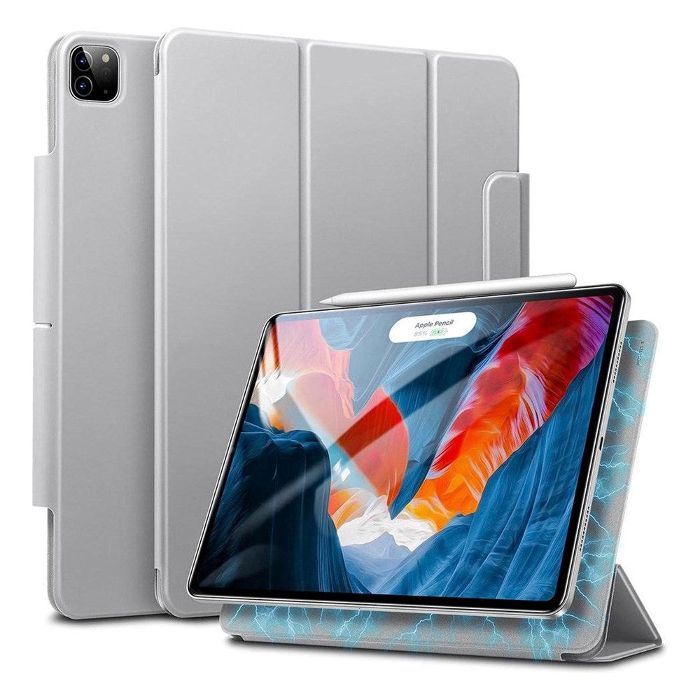 ESR iPad Pro 12.9" (2022 / 2021 / 2020) Rebound Magnetic Flip Deksel - Grå
