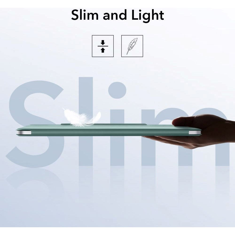 ESR iPad Pro 12.9" (2022 / 2021 / 2020) Rebound Magnetic Flip Deksel - Grønn