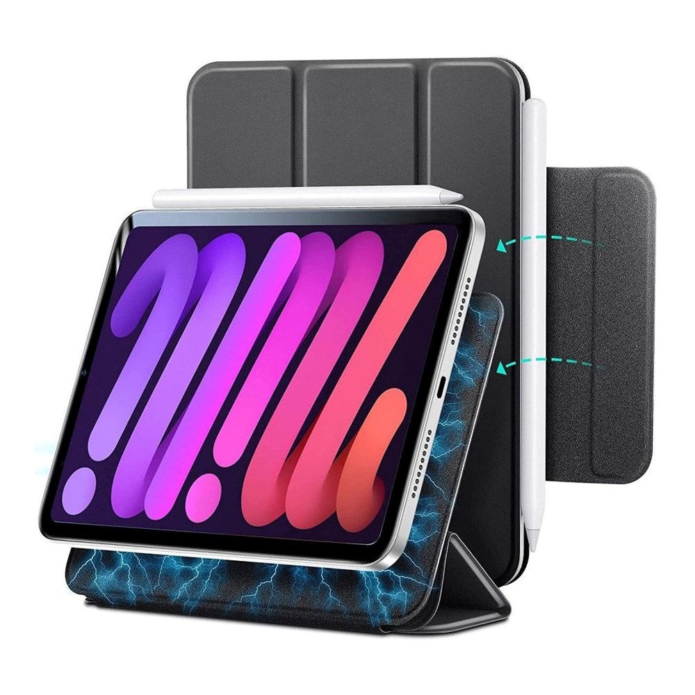 iPad Mini (2024/2021) ESR Rebound Magnetic Deksel - Svart
