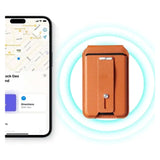 ESR GeoWallet Kortholder m. Ståfunksjon - MagSafe Kompatibel - Brun