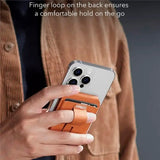 ESR GeoWallet Kortholder m. Ståfunksjon - MagSafe Kompatibel - Brun