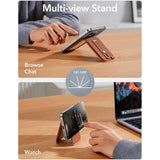 ESR GripWallet Kortholder m. Ståfunksjon - MagSafe Kompatibel - Brun