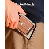 ESR GripWallet Kortholder m. Ståfunksjon - MagSafe Kompatibel - Brun