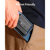 ESR GripWallet Kortholder m. Ståfunksjon - MagSafe Kompatibel - Svart Karbon