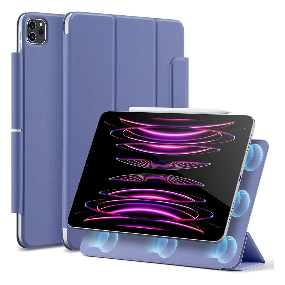 ESR iPad Pro 12.9" (2022 / 2021 / 2020) Rebound Magnetic Flip Deksel - Lilla