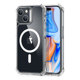 iPhone 15 ESR Air Armor Halolock Deksel - MagSafe Kompatibel - Gjennomsiktig