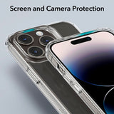 iPhone 15 Pro ESR Ice Shield Hybrid Air-Guard Deksel - Gjennomsiktig