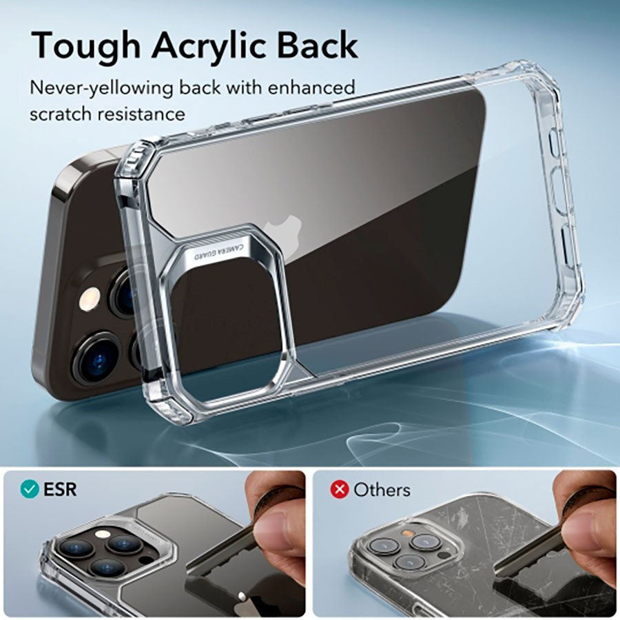 iPhone 15 Pro Max Deksel ESR Air Armor Clear Hard Case - Gjennomsiktig