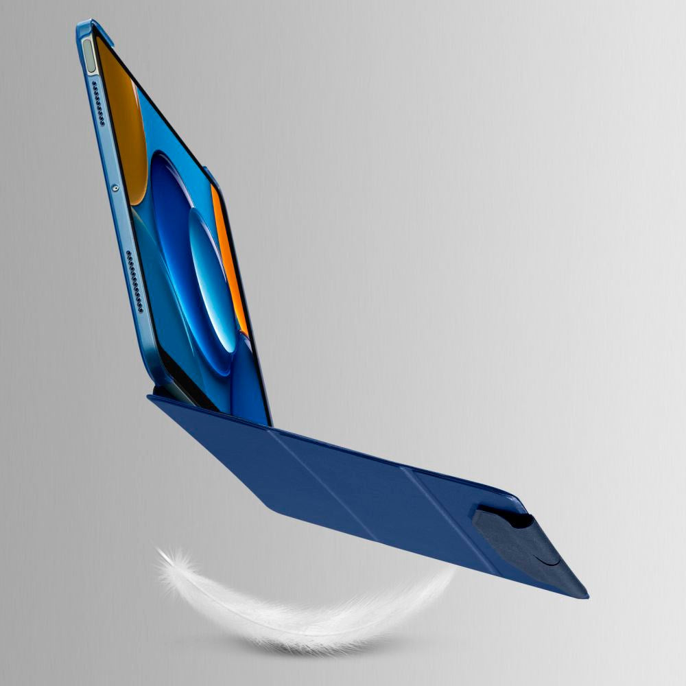 iPad Air 10.9-11" (2024-2020) ESR Ascend Tri-Fold Flipdeksel - Kunstskinn - Mørkeblå