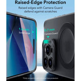 ESR iPhone 16 Pro Zero Clear Fleksibelt Plast Deksel - MagSafe Kompatibel - Matt Svart